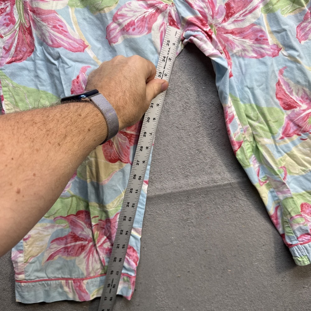 Pine Cone Hill‎ Fine Linens Floral Cotton Sleeveless Pajama Set Cottagecore M - Picture 10 of 14